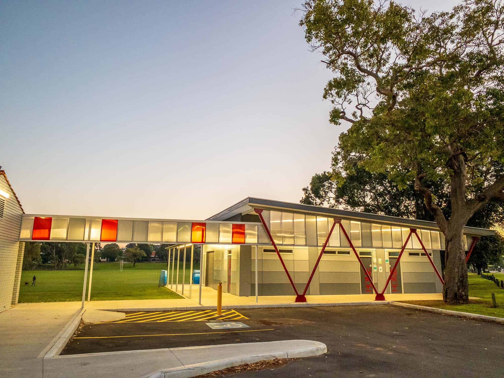 Webber Reserve Club Rooms - Construction Project