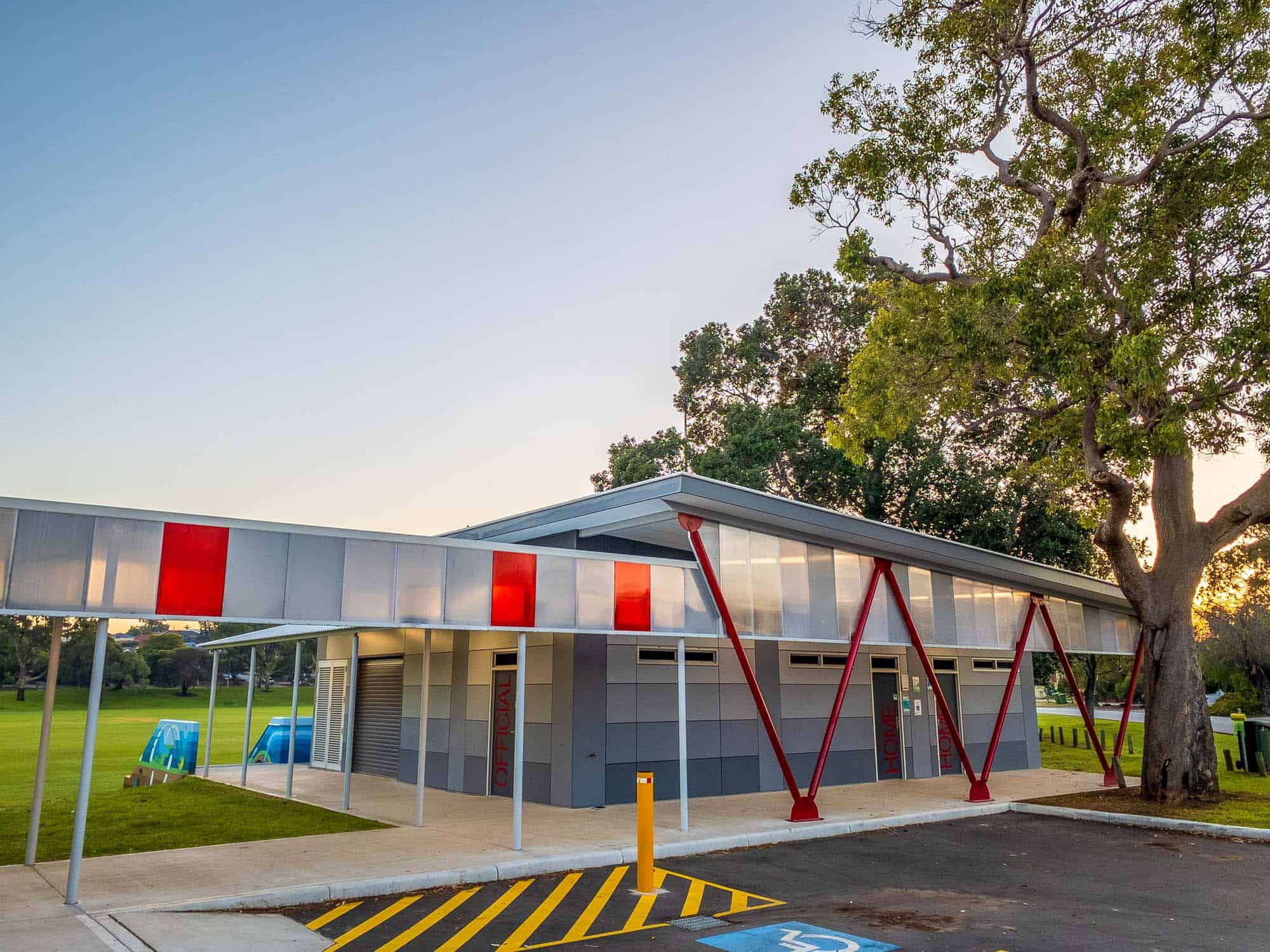Webber Reserve Club Rooms - Construction Project
