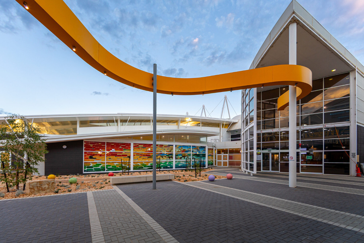 Joondalup Arena Pool entrance
